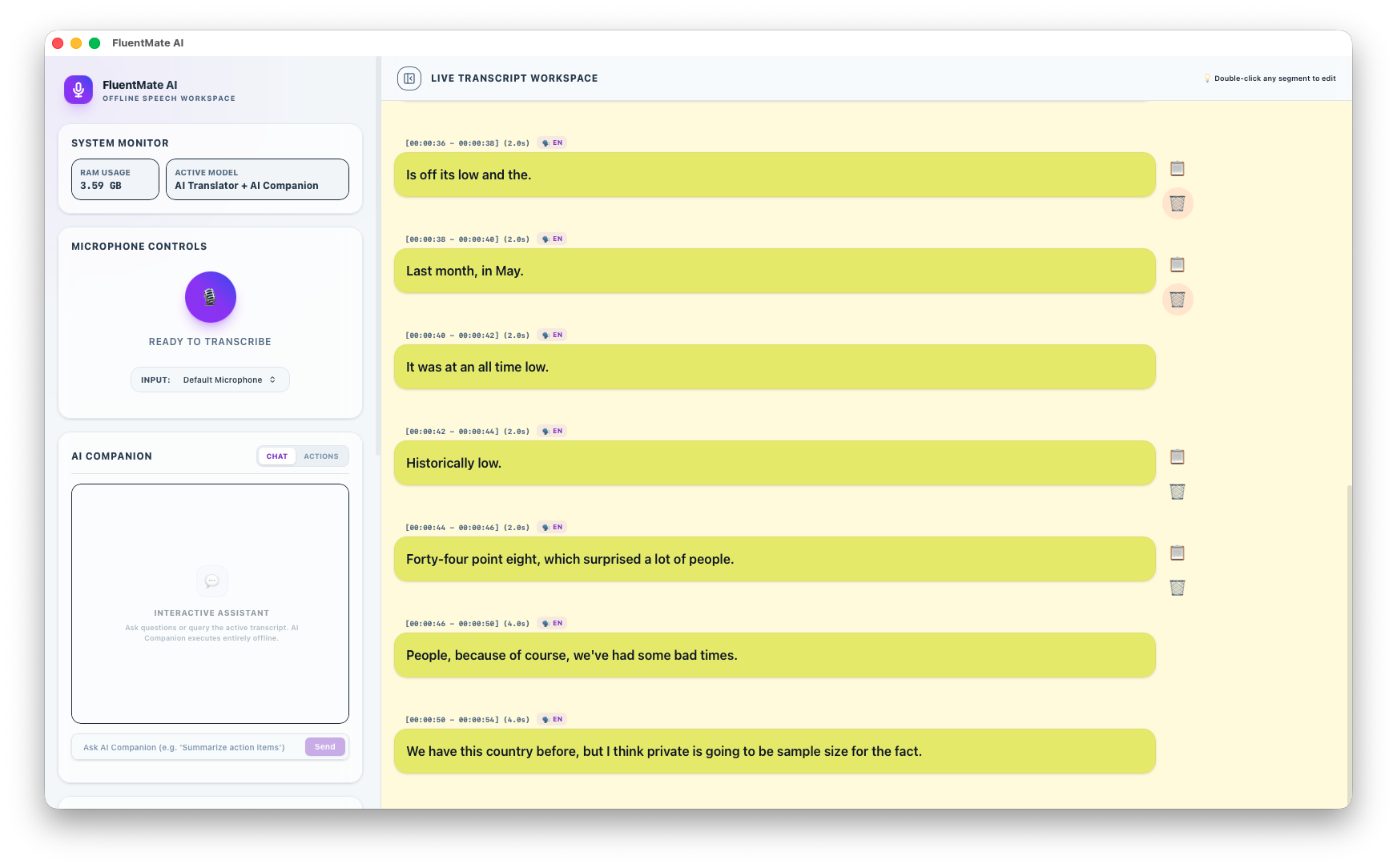 Screenshot 3 - language selection