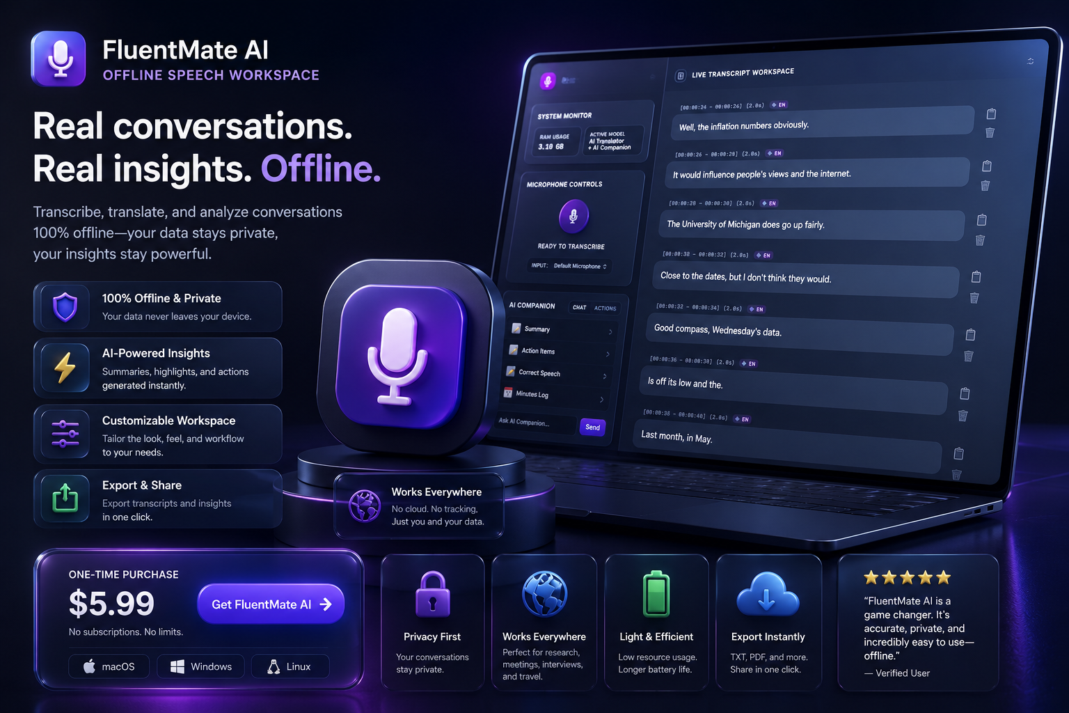 Screenshot 4 - voice mode