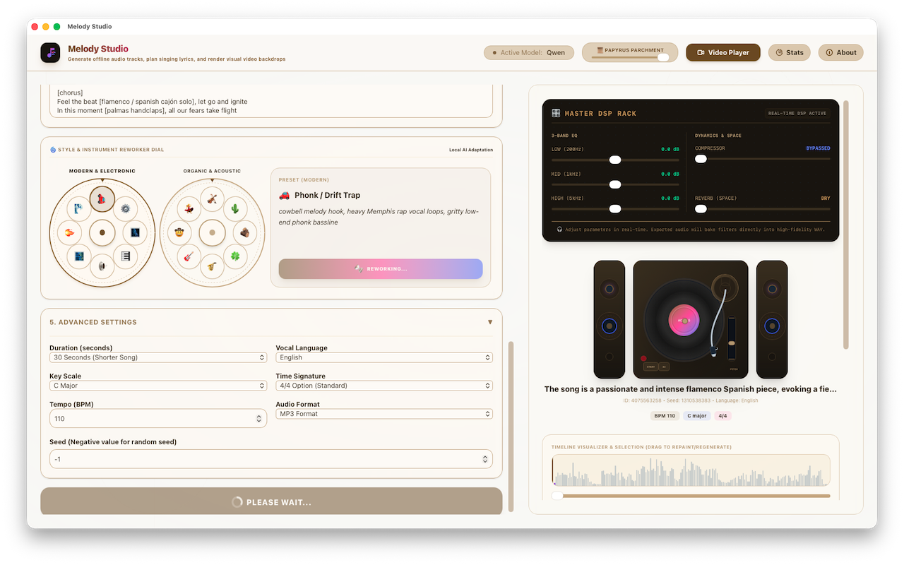 DSP Audio Mastering Equalizer