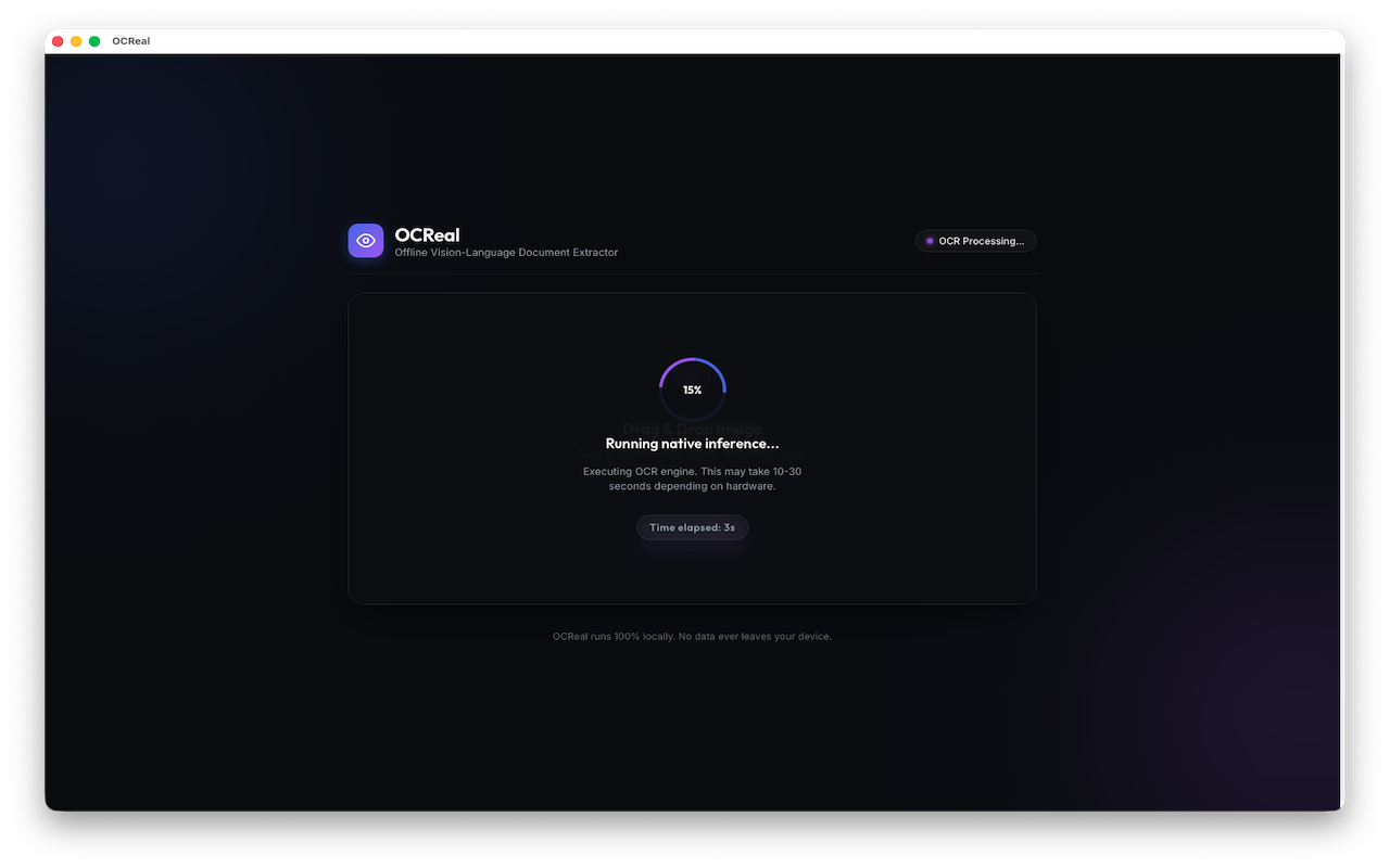 OCReal screenshot 1